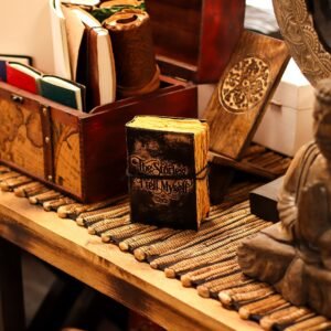 Fat Deckled Edge Leather Notebooks (5x3.5") - The Stories I Tell Myself