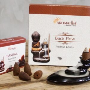 Aromatica Backflow Incense Cones – Assorted Fragrances