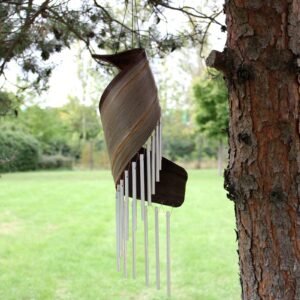 Coconut Leaf Wind Chime – Handcrafted Natural Harmony