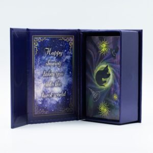 Purple Foil Tarot Card Set - Witch Tarot - with booklet