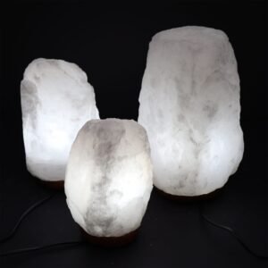 Crystal Rock Himalayan Salt Lamp & Base approx 2-3kg