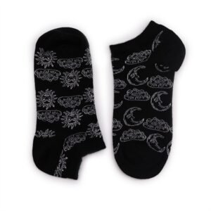 Hop Hare Bamboo Socks Low (3.5-6.5) - Day and Night
