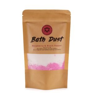 Raspberry & Black Pepper Bath Dust 190g