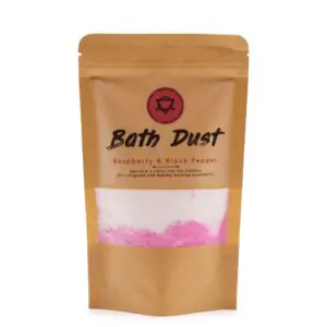 Raspberry & Black Pepper Bath Dust 190g