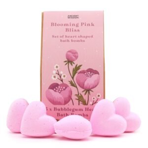 Blooming Pink Bliss – Bath Heart Gift Set