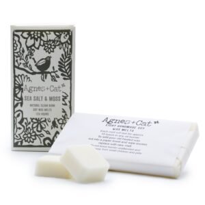 Agnes + Cat Box of 8 Wax Melts - Seasalt + Moss