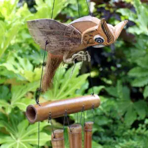 Coconut Owl Windchimes — Handmade in Indonesia
