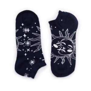 Hop Hare Bamboo Socks Low (3.5-6.5) - Sun and Moon 