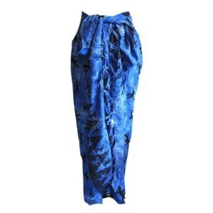 Bali Gecko Sarongs – Versatile Summer Sarong & Scarf Collection - Blue